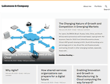 Tablet Screenshot of laksmono.com